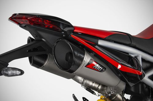 Zard, Edelstahl Slip on 2-2, ohne EG-Zulassung, Ducati Hypermotard 950 / SP Bj. 2021-