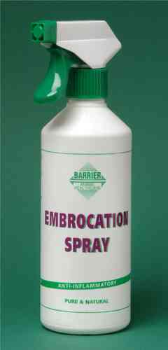Embrocation Spray 500 ml Flasche mit Sprühkopf