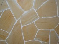 Polygonalplatten Toscana crema