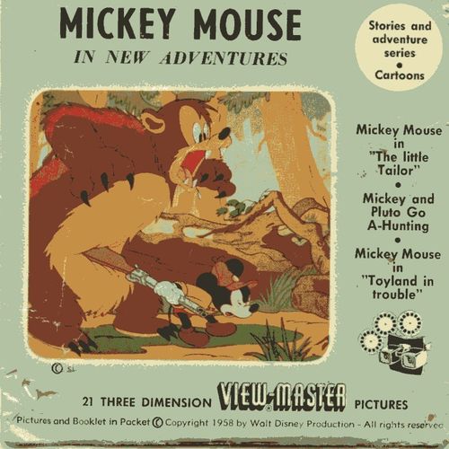 ViewMaster "Mickey Mouse" 3er Set