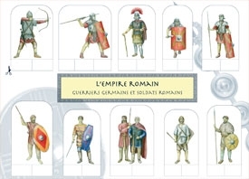 Carte bricolage/ Germains et Romains