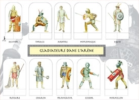 Carte bricolage/ Gladiateurs