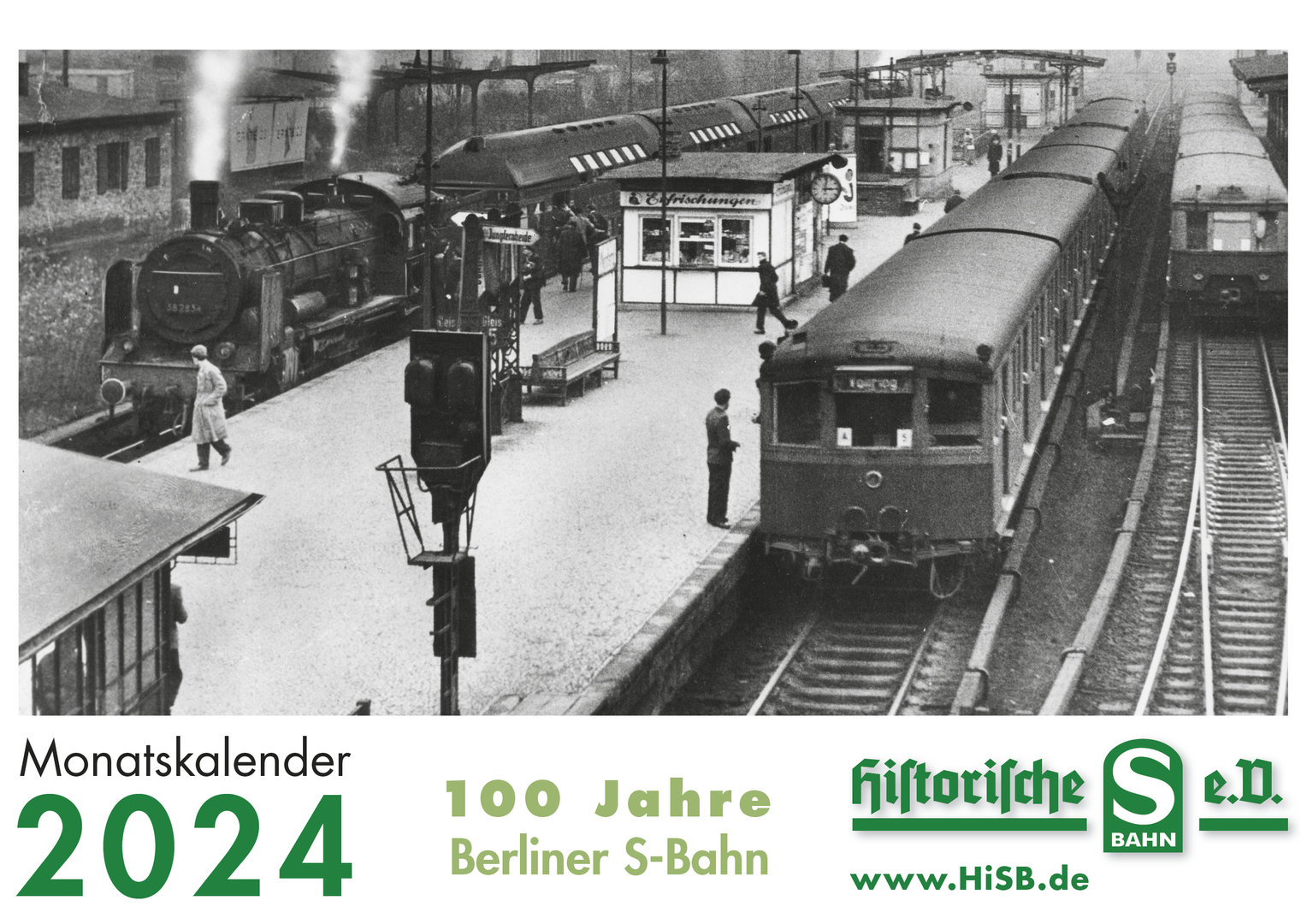 Kalender 2024 Historische S-Bahn Berlin e.V.