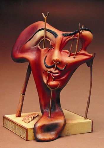Dali - Autoportrait avec lard grillé