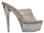 Sandalia plataforma y tacón cristal