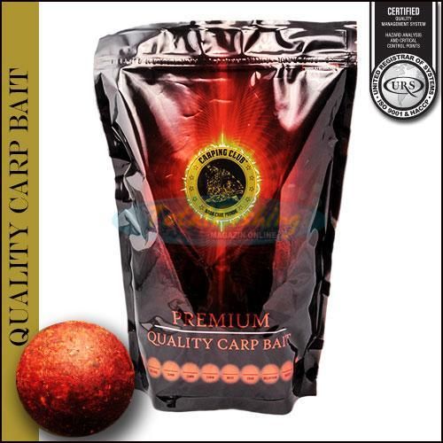 CARPING CLUB BOILIES SOLUBLE MEAT-SQUID 20MM 1KG