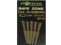 KORDA SAFE ZONE TAIL RUBBERS GRAVEL QTY10
