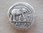 Mock coin metal button