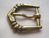 Antique brass finish buckle