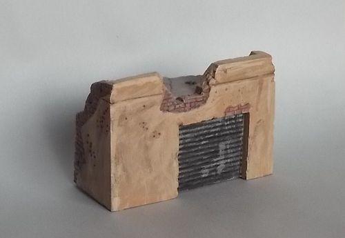 WD72002, 1/72nd scale Ruin Building No. 2
