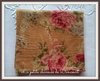 Coupon de tissus Lecien antique grandes roses ocre