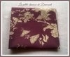 Coupon de tissus Mas d'Ousvan Satya purple beige