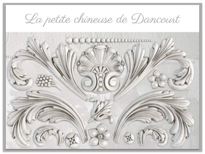 Moule Iron Orchid Designs (IOD) Acanthus Scroll