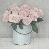 Paper Napkins Bucket with Roses