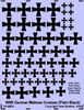 German Maltese Crosses (Plain Black)