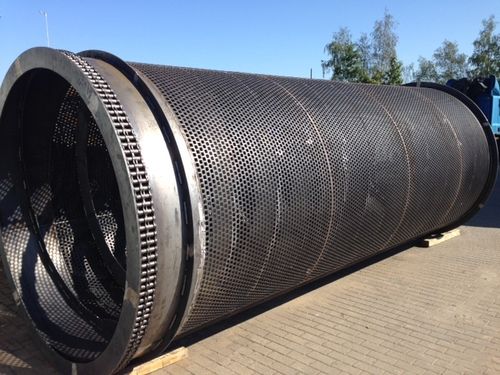 Doppstadt SM720 Profi replacement screen trommel drum made to order 10-120mm (8mm)