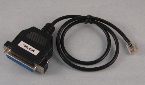 Programming cable MSF5000
