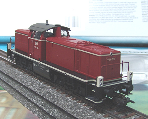 Märklin 37903 Diesellokomotive. BR V 90 DB leicht bespielt