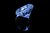 Dunkelblauer Kristall von Erzengel Nathaniel Einweihung "Drittes Auge und Kronen-Chakra öffnen"