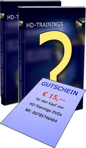 2 DVDs nach Wahl plus € 15,-- Gutschein