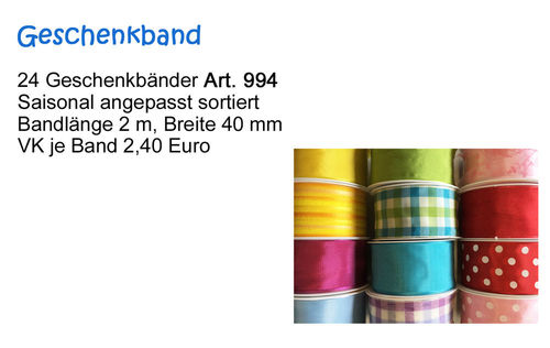 Geschenkband (Art. 994)