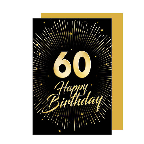 GZ345-60 (Geburtstag Zahlen)