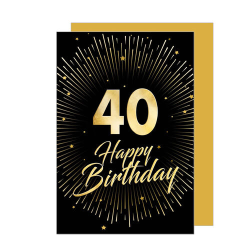 GZ345-40 (Geburtstag Zahlen)