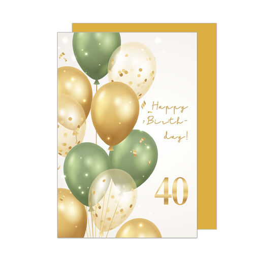 GZ352-40 (Geburtstag Zahlen)