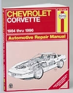Reparaturanleitung Chevrolet Corvette  Bj. 84 - 96 (VERSANDKOSTEBFREI)