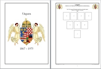 Vordruckblätter Ungarn (Teil-1) 1867-1975 auf CD in WORD und PDF