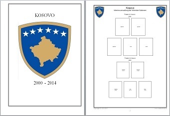 Vordruckblätter Kosovo 2000-2014 auf CD in WORD und PDF