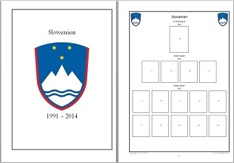 Vordruckblätter Slowenien 1991-2014 auf CD in WORD und PDF