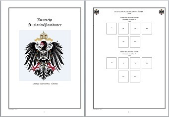 Vordruckblätter Auslandspostämter auf CD in WORD/PDF