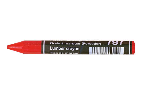 Forestry crayon red 3 St.