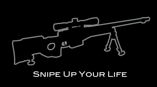 T-Shirt "Snipe Up Your Life"