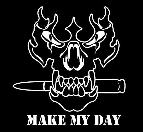 T-Shirt "Make My Day - Man"