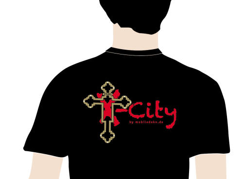 X-City exklusiv Polo Shirt "Cross"