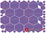 Hexagon 043 lavendel "groß"