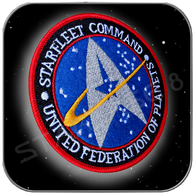 STARFLEET COMMAND UFP UNIFORM PATCH - STAR TREK DISCOVERY