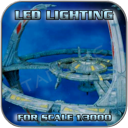 LED SET for DEEP SPACE NINE STATION from AMT