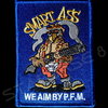 SMART AS - WE AIM BY P.F.M. COLONIAL MARINES AUFNÄHER
