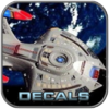 DECAL SHEET für STARCRAFT Kit USS EQUINOX Maßstab 1:1400