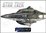 SEVEN OF NINE's FENRIS RANGER SHIP - STAR TREK PICARD - EAGLEMOSS STARSHIPS (SONDERPOSTEN)