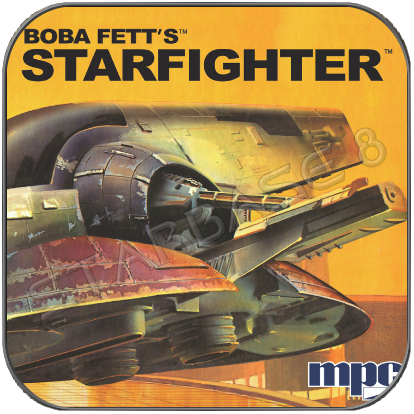 BOBA FETT'S STARFIGHTER SLAVE ONE - 1:85 - STAR WARS MPC MODEL KIT