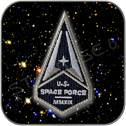 U.S. SPACE FORCE MMXIX PREMIUM TEXTIL PATCH with KLETT+