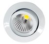 Rutec LED Einbaustrahler 8 Watt ALU57341WWOK ohne Konverter weiß