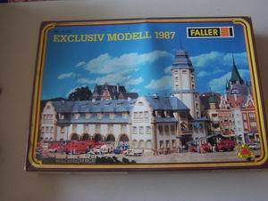 Faller 900 Feuerwache Exclusiv Modell 1987