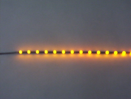 Lichterkette, gelb, Dauerlicht