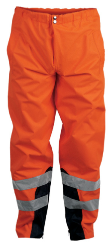 Signál ochrany déšť kalhoty oranžový