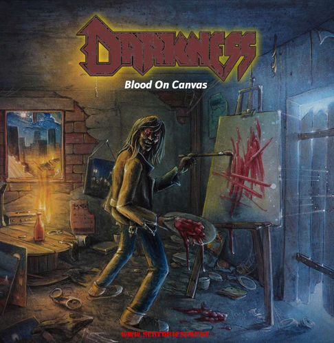 Darkness "Blood On Canvas" LP (Red Vinyl)